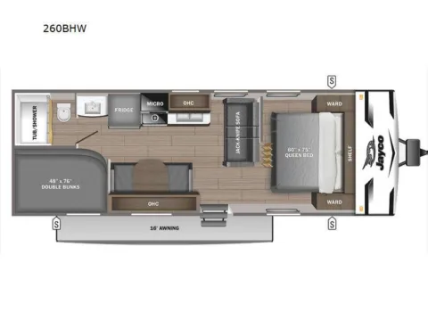 Photos of 2024 Jayco JAY FLIGHT 260BHW for sale in Kent, WA at Valley RV Supercenter