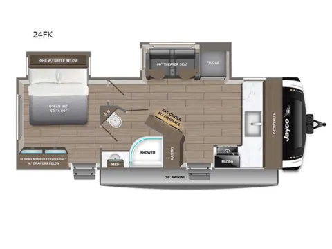Photos of 2026 Jayco Jay-Feather 24FK for sale in Kent, WA at Valley RV Supercenter
