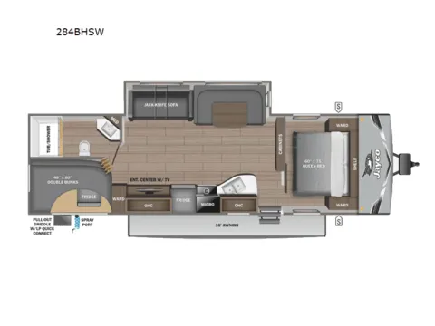 Photos of 2026 Jayco Jay-Flight SLX 284BHSW for sale in Kent, WA at Valley RV Supercenter
