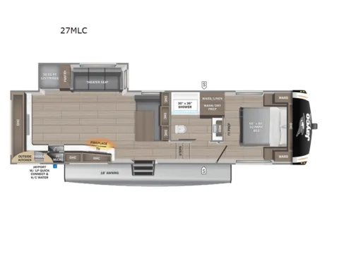 Photos of 2026 Jayco Eagle HT 27MLC for sale in Kent, WA at Valley RV Supercenter
