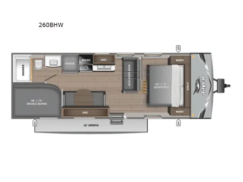 Photos of 2026 Jayco Jay-Flight SLX 260BHW for sale in Kent, WA at Valley RV Supercenter
