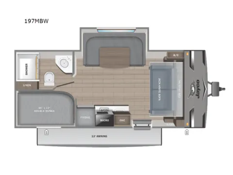 Photos of 2026 Jayco Jay-Flight SLX 197MBW for sale in Kent, WA at Valley RV Supercenter