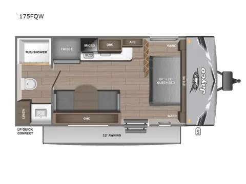 Photos of 2026 Jayco Jay-Flight SLX 175FQW for sale in Kent, WA at Valley RV Supercenter