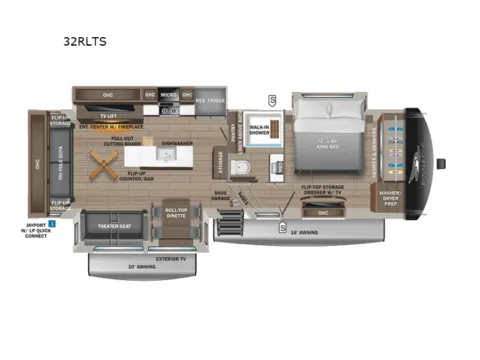 Photos of 2026 Jayco Pinnacle 32RLTS for sale in Kent, WA at Valley RV Supercenter