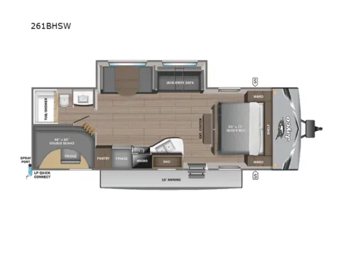 Photos of 2026 Jayco Jay-Flight SLX 261BHSW for sale in Kent, WA at Valley RV Supercenter