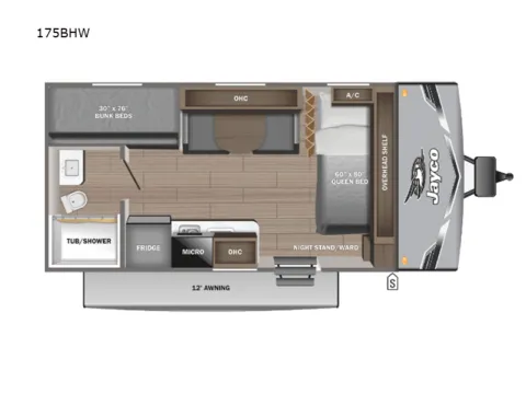 Photos of 2026 Jayco Jay-Flight SLX Baja 175BHW for sale in Kent, WA at Valley RV Supercenter
