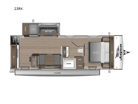 Photos of 2026 Jayco Jay-Feather 23RK for sale in Kent, WA at Valley RV Supercenter