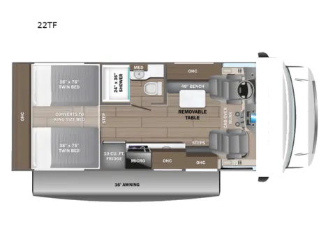 Photos of 2025 Jayco Redhawk SE 22TF for sale in Kent, WA at Valley RV Supercenter