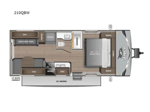 Photos of 2026 Jayco Jay-Flight SLX 210QBW for sale in Kent, WA at Valley RV Supercenter