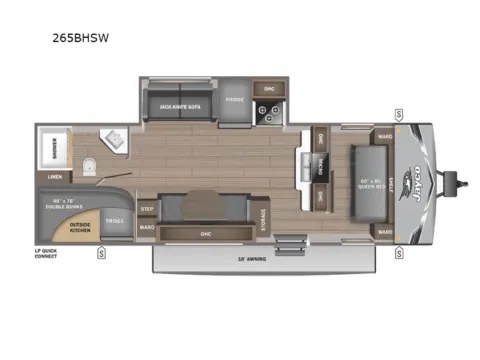 Photos of 2026 Jayco JAY FLIGHT SLX 265BHSW for sale in Kent, WA at Valley RV Supercenter