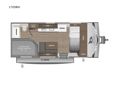 Photos of 2026 Jayco Jay-Flight SLX Sport 172DBW for sale in Kent, WA at Valley RV Supercenter