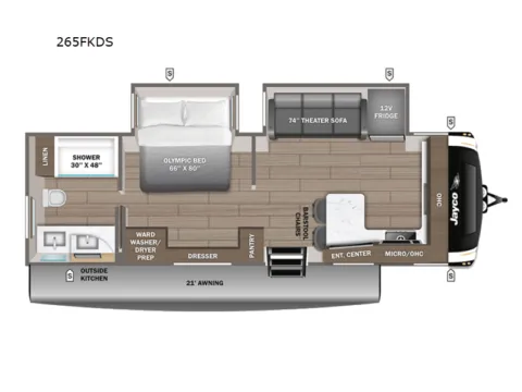 Photos of 2026 Jayco EAGLE HT 265FKDS for sale in Kent, WA at Valley RV Supercenter