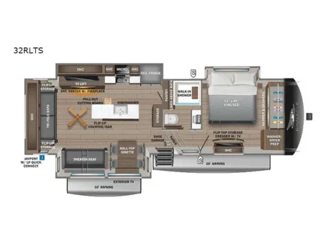 Photos of 2026 Jayco PINNACLE 32RLTS for sale in Kent, WA at Valley RV Supercenter