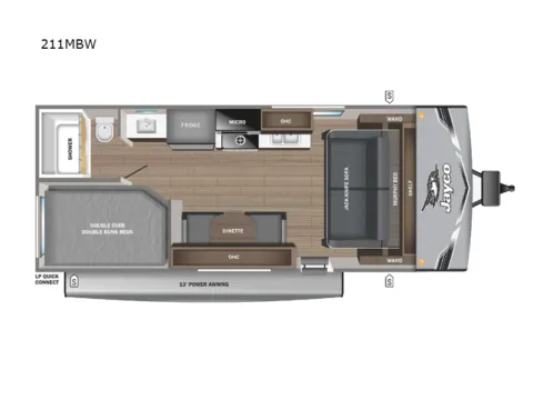 Photos of 2026 Jayco Jay-Flight SLX 211MBW for sale in Kent, WA at Valley RV Supercenter