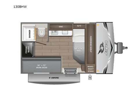 Photos of 2026 Jayco Jay-Flight SLX Sport 130BHW for sale in Kent, WA at Valley RV Supercenter