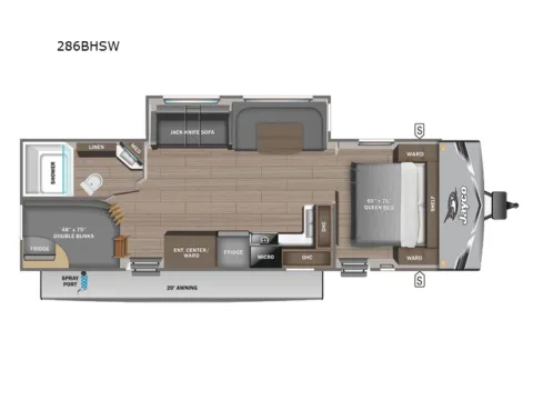Photos of 2026 Jayco JAY FLIGHT SLX 286BHSW for sale in Kent, WA at Valley RV Supercenter