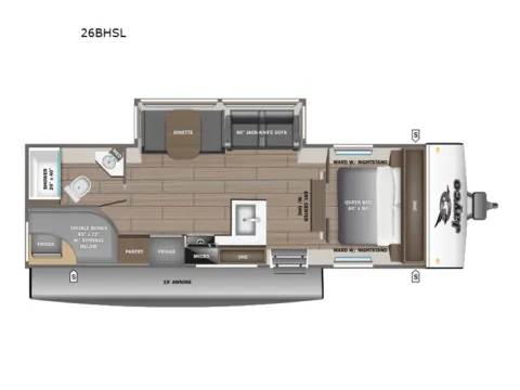 Gray 2026 Jayco Jay-Feather SL 26BHSL for sale in Kent, WA