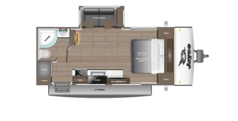 Photos of 2027 Jayco Jay-Feather 18RBF for sale in Kent, WA at Valley RV Supercenter