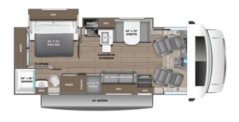 Photos of 2027 Jayco Greyhawk 27U for sale in Kent, WA at Valley RV Supercenter