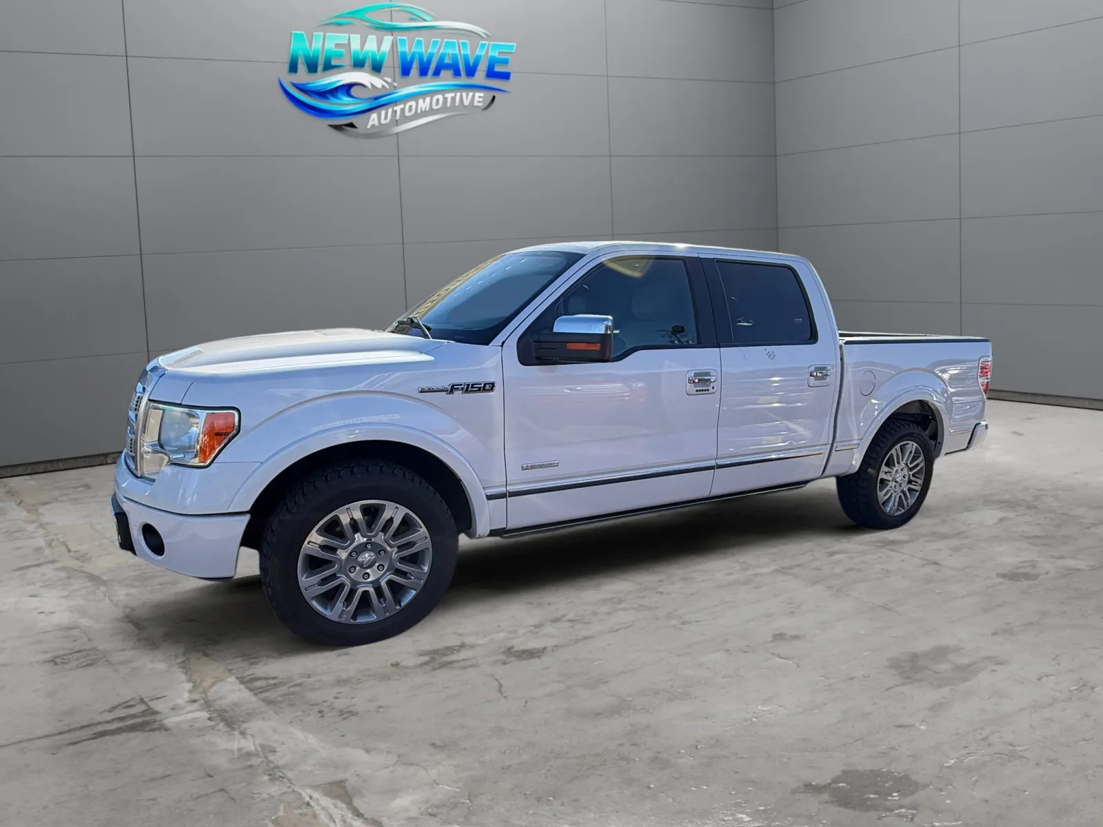 White 2012 Ford F-150 Platinum for sale in Denver, CO