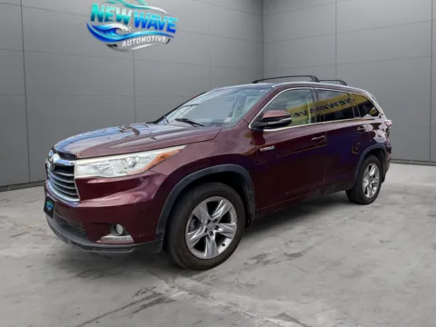 Red 2015 Toyota Highlander Hybrid Limited Platinum for sale in Denver, CO
