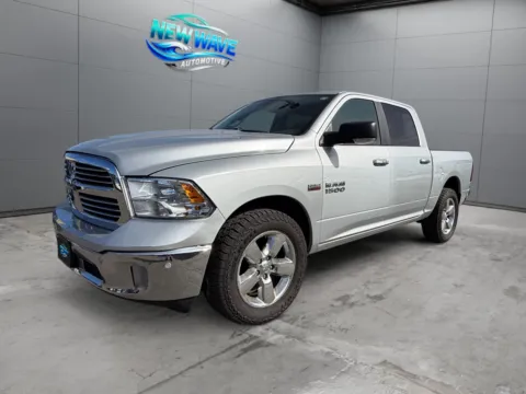 Silver 2018 Ram 1500 Big Horn Crew Cab 4x4 5'7" Box for sale in Denver, CO