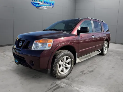 Red 2013 Nissan Armada SV for sale in Denver, CO