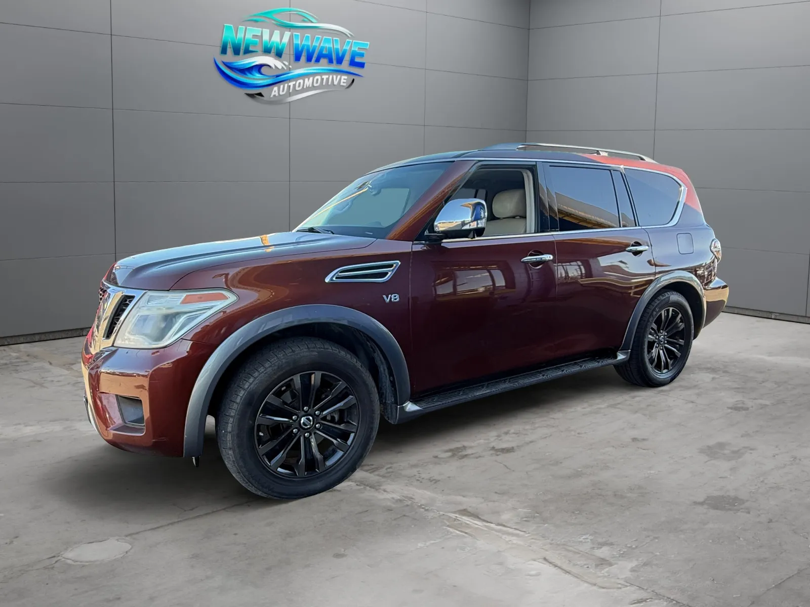 Orange 2017 Nissan Armada Platinum for sale in Denver, CO