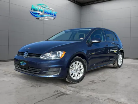 Blue 2016 Volkswagen Golf for sale in Denver, CO