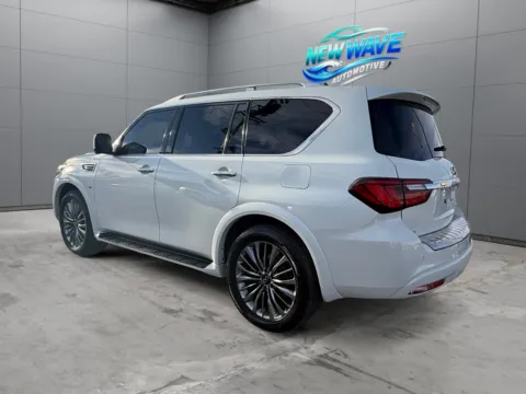 Another view of 2019 INFINITI QX80 LUXE for sale in Denver, CO at New Wave Automotive