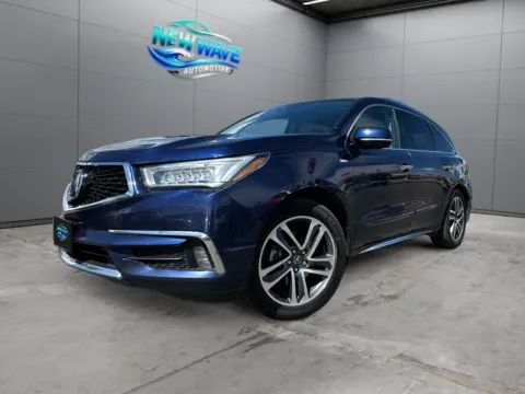 Blue 2020 Acura MDX Sport Hybrid Advance Package for sale in Denver, CO