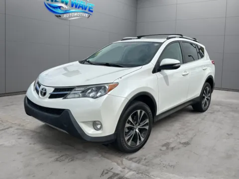 White 2015 Toyota RAV4 Limited for sale in Denver, CO