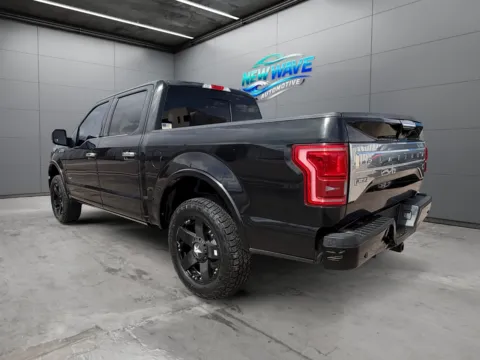 Another view of 2015 Ford F-150 Platinum for sale in Denver, CO at New Wave Automotive