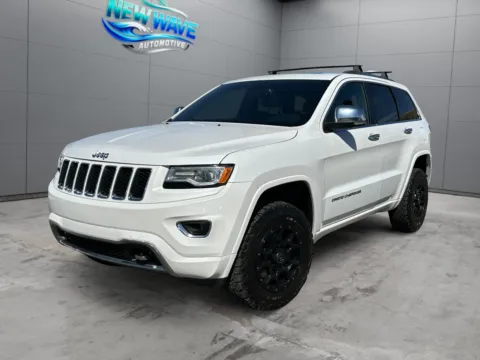 White 2016 Jeep Grand Cherokee Overland for sale in Denver, CO