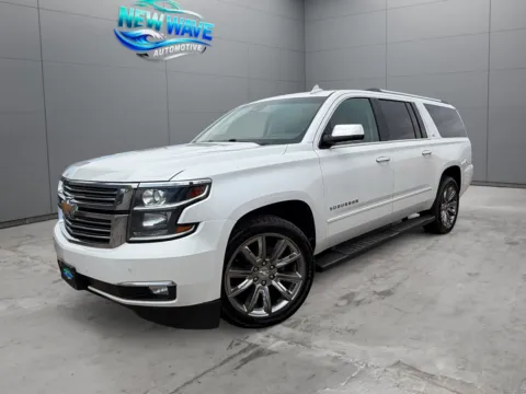 White 2016 Chevrolet Suburban LTZ for sale in Denver, CO