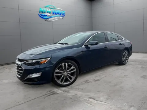 Blue 2022 Chevrolet Malibu FWD LT for sale in Denver, CO
