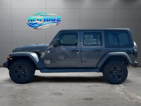 Photos of 2018 Jeep Wrangler Unlimited Sport 4x4 for sale in Denver, CO at New Wave Automotive