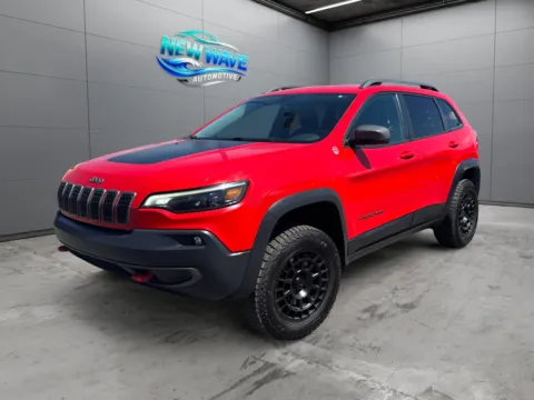 Red 2019 Jeep Cherokee Trailhawk 4x4 for sale in Denver, CO