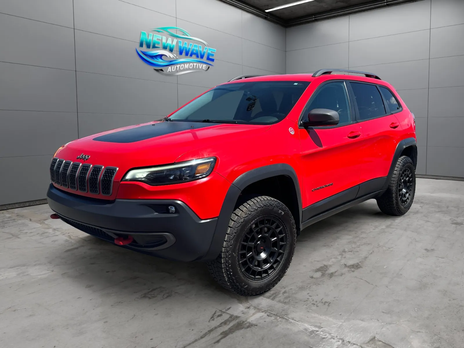 Red 2019 Jeep Cherokee Trailhawk 4x4 for sale in Denver, CO