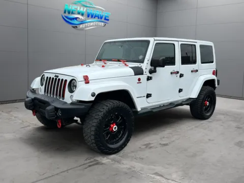 White 2016 Jeep Wrangler Unlimited Backcountry for sale in Denver, CO