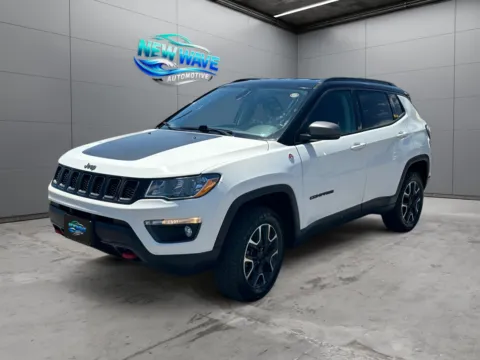 White 2020 Jeep Compass Trailhawk 4x4 for sale in Denver, CO