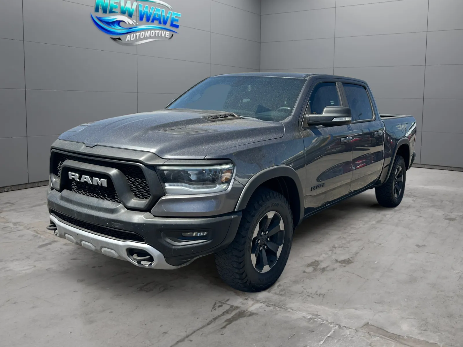 Silver 2019 Ram 1500 Rebel Crew Cab 4x4 5'7" Box for sale in Denver, CO