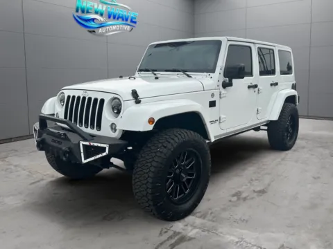 White 2014 Jeep Wrangler Unlimited Altitude for sale in Denver, CO