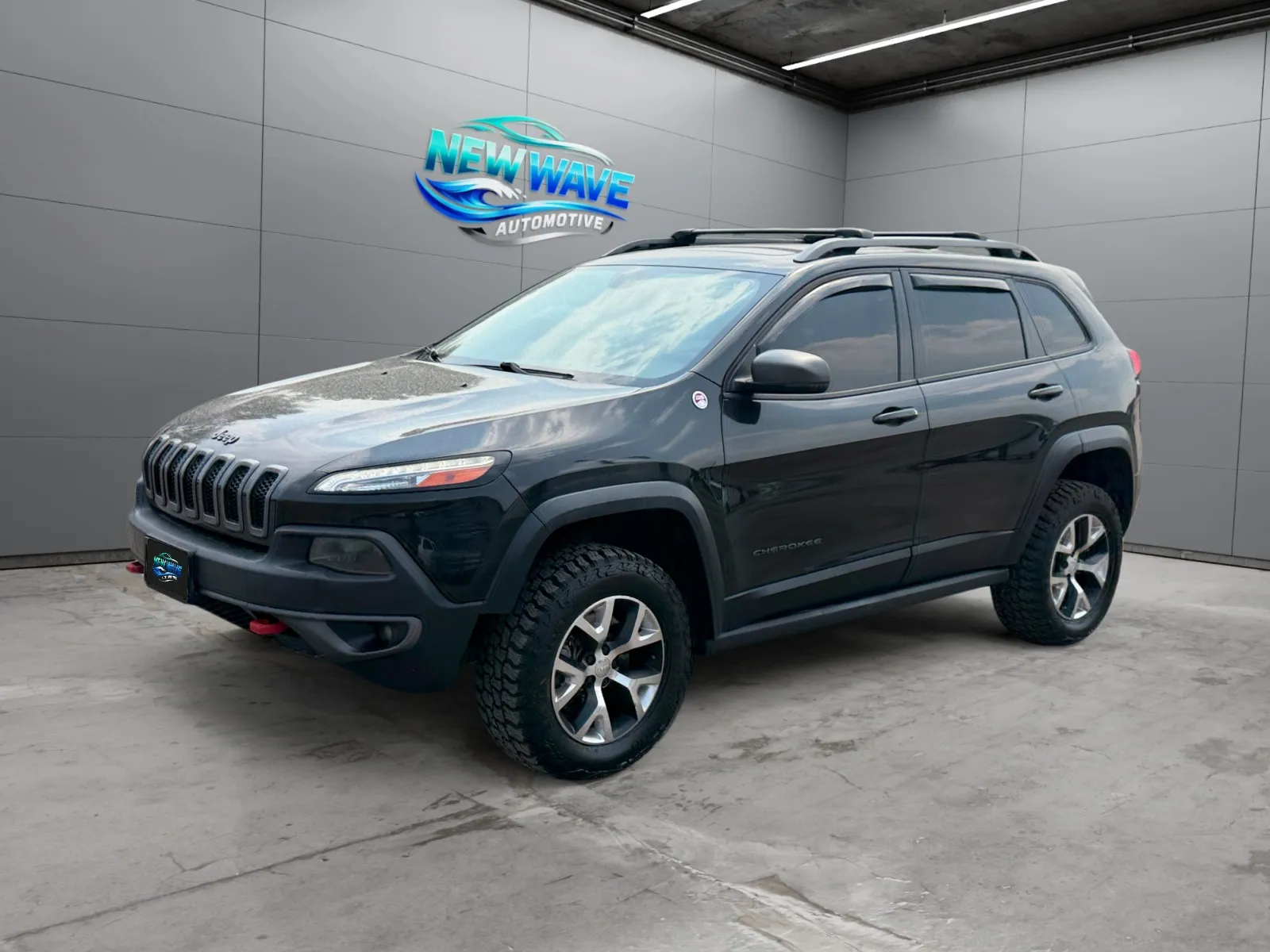Black 2015 Jeep Cherokee Trailhawk for sale in Denver, CO