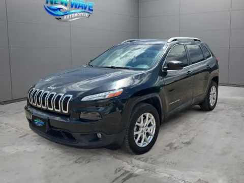 Black 2017 Jeep Cherokee Latitude for sale in Denver, CO