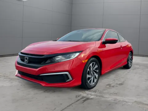 Red 2019 Honda Civic LX for sale in Denver, CO