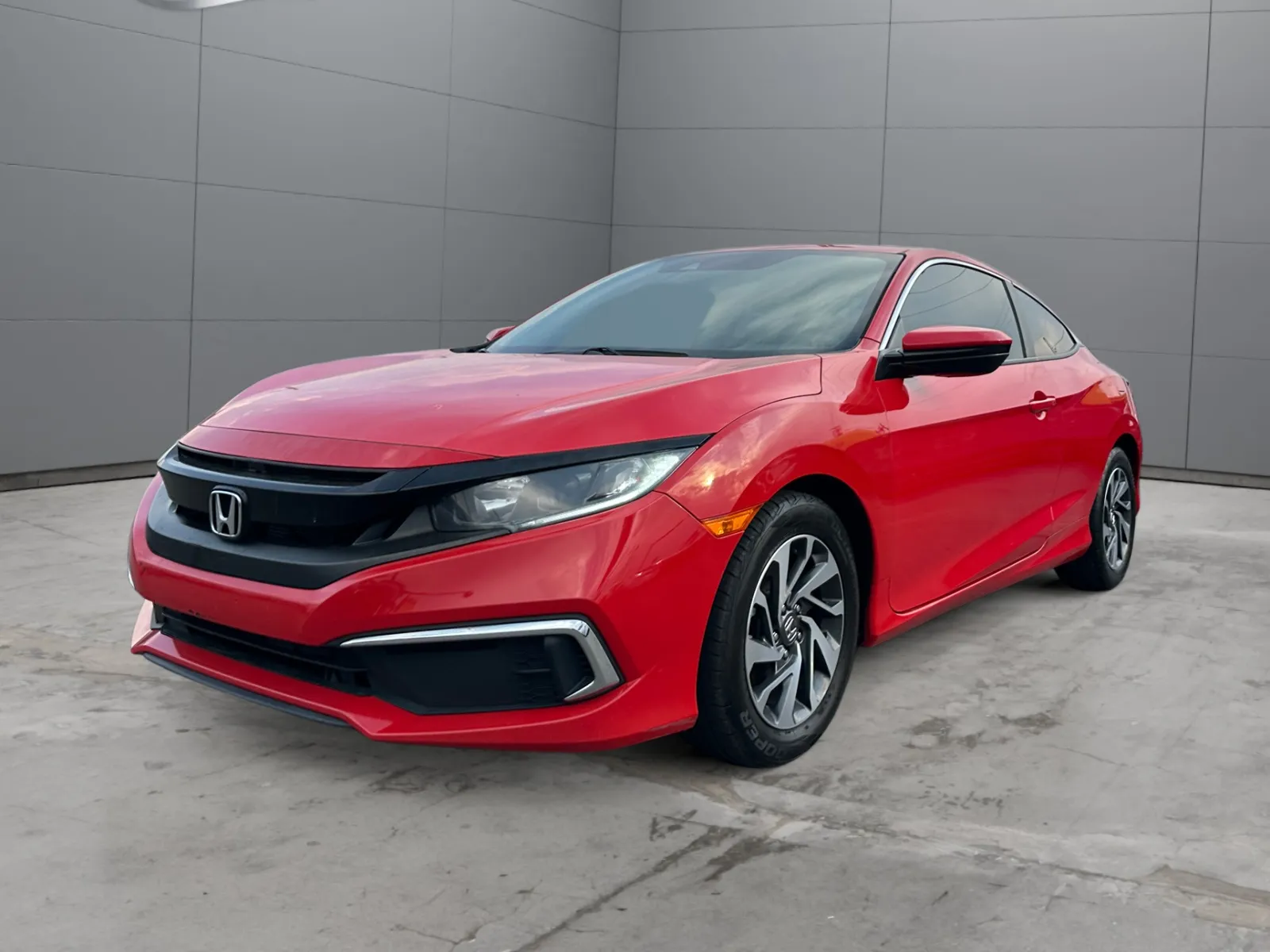 Red 2019 Honda Civic LX for sale in Denver, CO