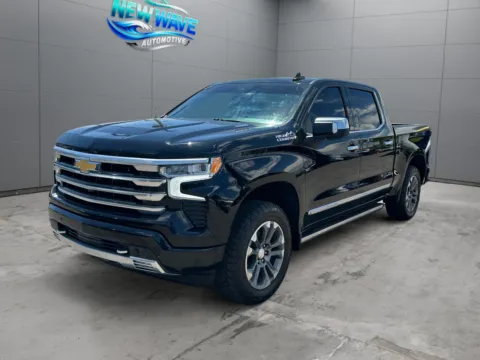 Black 2023 Chevrolet Silverado 1500 4WD Crew Cab Short Bed High Country for sale in Denver, CO