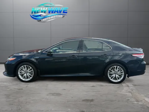 Photos of 2020 Toyota Camry Hybrid XLE for sale in Denver, CO at New Wave Automotive