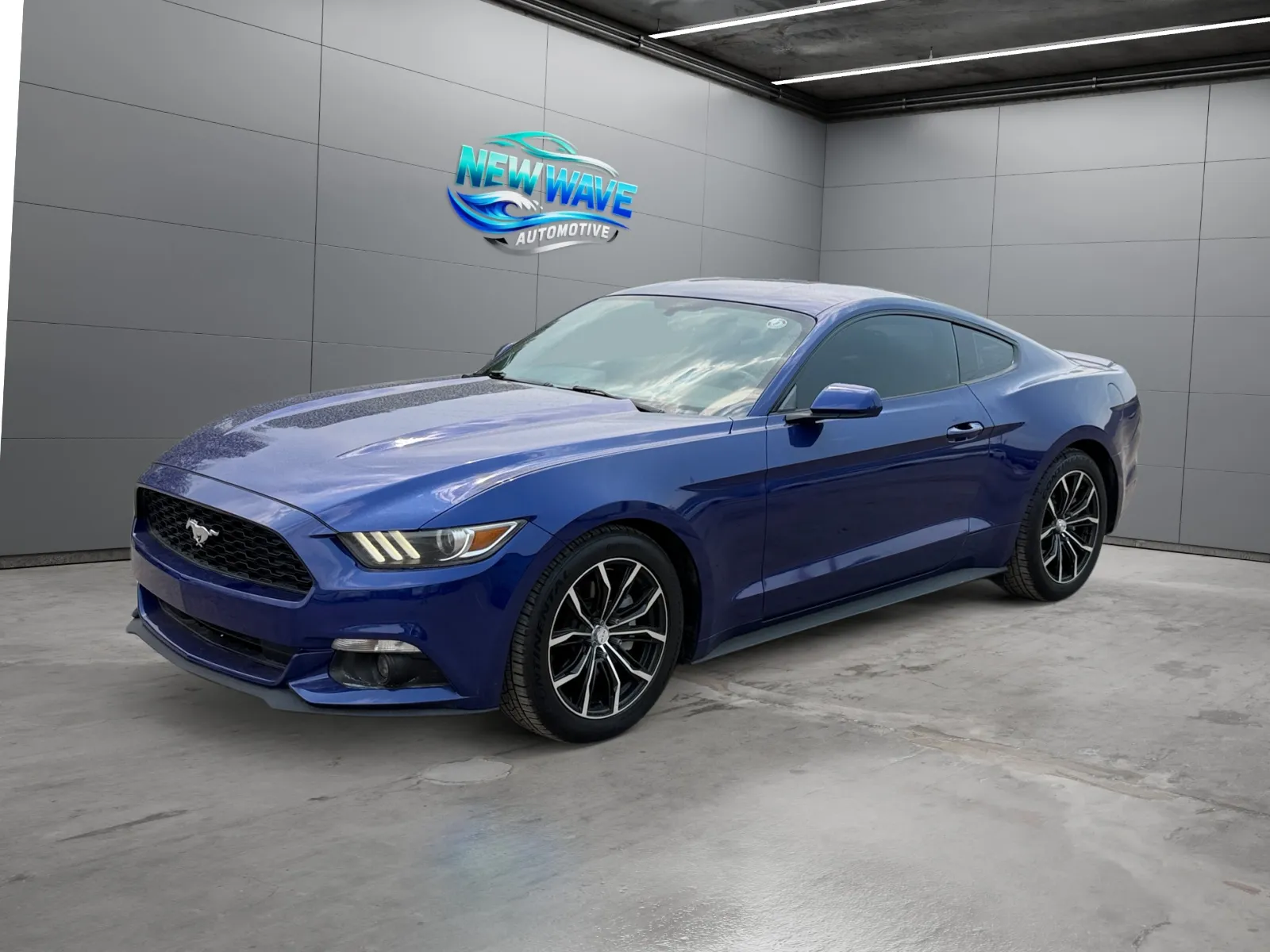 Blue 2015 Ford Mustang V6 for sale in Denver, CO